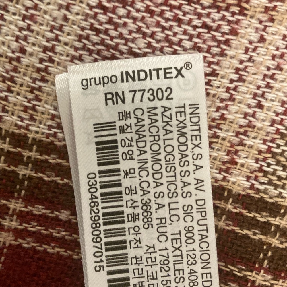 Zara Oversized Plaid Fuzzy Shacket Size XS - Picture 7 of 14